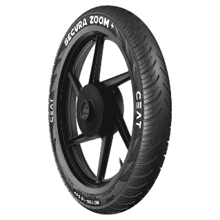 Buy 80/100-18 SECURA ZOOM+ TL 54P MOTORCYCLE Tyre Online by CEAT